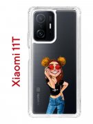 Чехол-накладка Xiaomi 11T/11T Pro Kruche Print Smiling