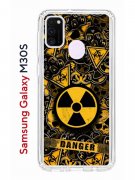 Чехол-накладка Samsung Galaxy M30S Kruche Print Danger