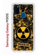 Чехол-накладка Samsung Galaxy M30S Kruche Print Danger