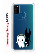 Чехол-накладка Samsung Galaxy M30S/M21 Kruche Print Angel Demon