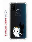 Чехол-накладка Samsung Galaxy M30S/M21 Kruche Print Angel Demon