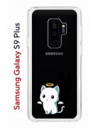 Чехол-накладка Samsung Galaxy S9 Plus Kruche Print Angel Demon