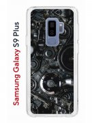 Чехол-накладка Samsung Galaxy S9 Plus Kruche Print Двигатель