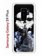 Чехол-накладка Samsung Galaxy S9 Plus (591403) Kruche PRINT Call of Duty