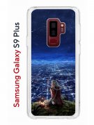 Чехол-накладка Samsung Galaxy S9 Plus (591403) Kruche PRINT Ночные Огни