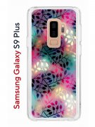 Чехол-накладка Samsung Galaxy S9 Plus Kruche Print Цветные листья