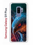Чехол-накладка Samsung Galaxy S9 Plus Kruche Print Орел