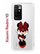 Чехол-накладка Xiaomi Redmi 10 (612846) Kruche PRINT Минни