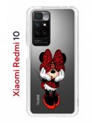 Чехол-накладка Xiaomi Redmi 10 (612846) Kruche PRINT Минни