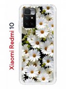 Чехол-накладка Xiaomi Redmi 10/10 Prime Kruche Print Ромашки