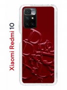Чехол-накладка Xiaomi Redmi 10/10 Prime Kruche Print Dior