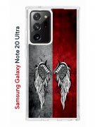 Чехол-накладка Samsung Galaxy Note 20 Ultra Kruche Print Крылья