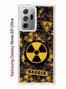 Чехол-накладка Samsung Galaxy Note 20 Ultra Kruche Print Danger