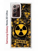 Чехол-накладка Samsung Galaxy Note 20 Ultra Kruche Print Danger