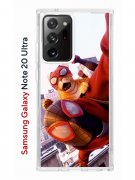 Чехол-накладка Samsung Galaxy Note 20 Ultra (588944) Kruche PRINT Человек паук