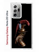 Чехол-накладка Samsung Galaxy Note 20 Ultra (588944) Kruche PRINT Гладиатор