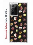 Чехол-накладка Samsung Galaxy Note 20 Ultra Kruche Print Cake