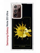 Чехол-накладка Samsung Galaxy Note 20 Ultra Kruche Print Tarot Lovers