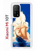 Чехол-накладка Xiaomi Mi 10T/Mi 10T Pro Kruche Print Парусник