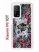 Чехол-накладка Xiaomi Mi 10T (593946) Kruche PRINT Music