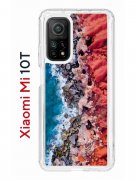 Чехол-накладка Xiaomi Mi 10T/Mi 10T Pro Kruche Print Морской берег