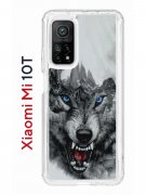 Чехол-накладка Xiaomi Mi 10T/Mi 10 Pro Kruche Print Волк