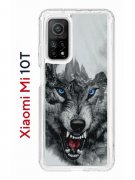 Чехол-накладка Xiaomi Mi 10T/Mi 10 Pro Kruche Print Волк