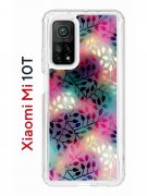 Чехол-накладка Xiaomi Mi 10T/Mi 10T Pro Kruche Print Цветные листья