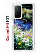 Чехол-накладка Xiaomi Mi 10T (593946) Kruche PRINT Ромашки у ручья