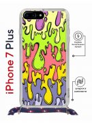 Чехол-накладка iPhone 7 Plus/8 Plus Kruche Magrope Print Абстракция Капли
