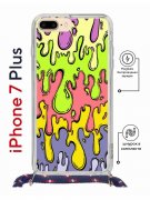 Чехол-накладка iPhone 7 Plus/8 Plus Kruche Magrope Print Абстракция Капли