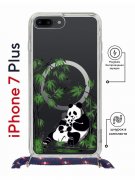 Чехол-накладка Apple iPhone 7 Plus (626142) Kruche PRINT Панды