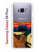 Чехол-накладка Samsung Galaxy S8 Plus Kruche Print Cookie Scream