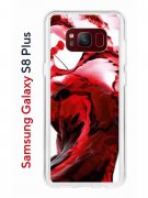 Чехол-накладка Samsung Galaxy S8 Plus (580672) Kruche PRINT Вино