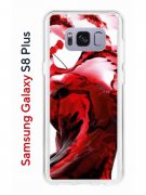 Чехол-накладка Samsung Galaxy S8 Plus (580672) Kruche PRINT Вино