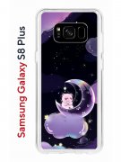 Чехол-накладка Samsung Galaxy S8 Plus Kruche Print Сон медвежонка