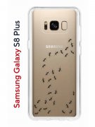 Чехол-накладка Samsung Galaxy S8 Plus Kruche Print Муравьи