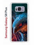 Чехол-накладка Samsung Galaxy S8 Plus Kruche Print Орел