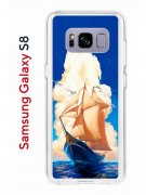 Чехол-накладка Samsung Galaxy S8 (583853) Kruche PRINT Парусник