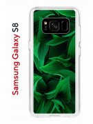 Чехол-накладка Samsung Galaxy S8 (583853) Kruche PRINT Grass