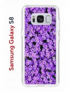 Чехол-накладка Samsung Galaxy S8 (583853) Kruche PRINT Обриета