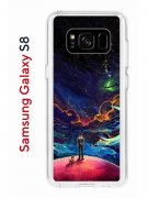 Чехол-накладка Samsung Galaxy S8 (583853) Kruche PRINT Маленький принц