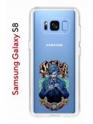 Чехол-накладка Samsung Galaxy S8 Kruche Print Джокер