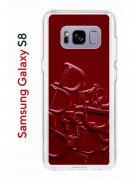 Чехол-накладка Samsung Galaxy S8 Kruche Print Dior