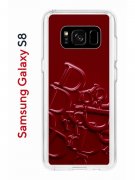 Чехол-накладка Samsung Galaxy S8 Kruche Print Dior