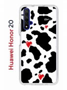 Чехол-накладка Huawei Honor 20/Nova 5T Kruche Print Корова