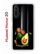Чехол-накладка Huawei Honor 20/Nova 5T Kruche Print Авокотики