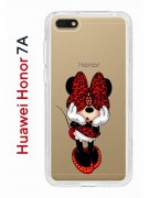 Чехол-накладка Huawei Honor 7A (582681) Kruche PRINT Минни