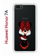 Чехол-накладка Huawei Honor 7A (582681) Kruche PRINT Минни