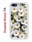 Чехол-накладка Huawei Honor 7A (582681) Kruche PRINT Ромашки